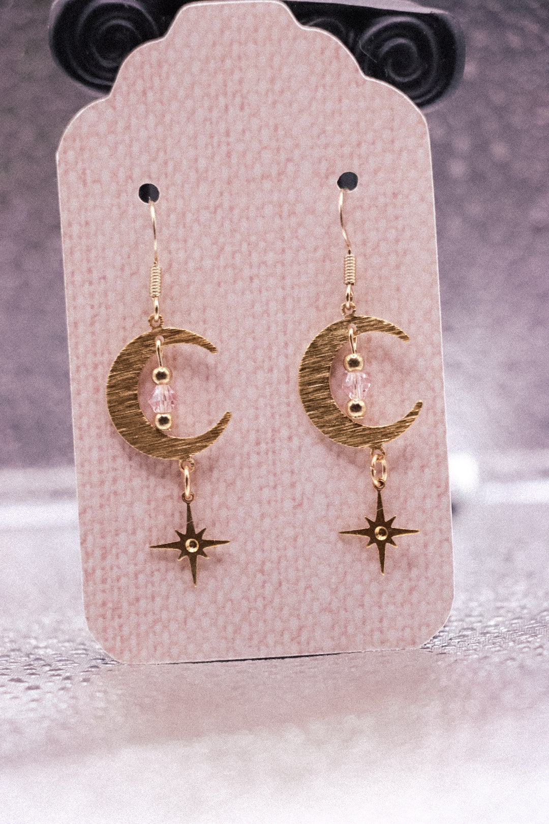 Star and Moon Earrings