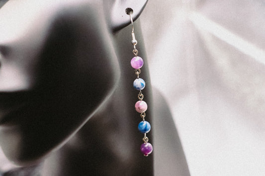 Gemstone Dangle Earrings