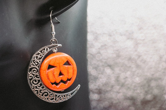 Pumpkin Jack Earrings